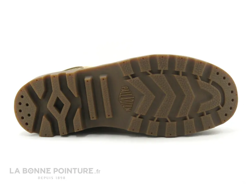 Achat chaussures Palladium Homme Chaussure en Toile, vente Palladium 71864 US PAMPA HIGH - woodlin - Chaussure montante
