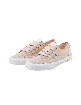 Baskets femme Pepe Jeans Ref 55592 rose