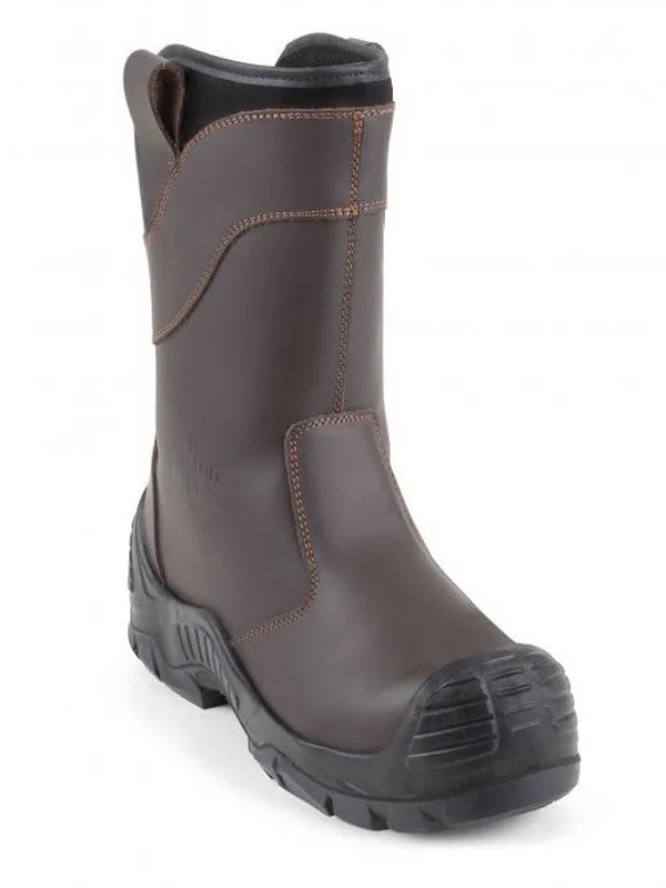 Bottes de sécurité Gaston Mille Unitan - Marron - S3