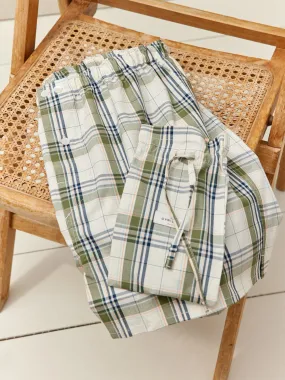 Caleçon carreaux homme