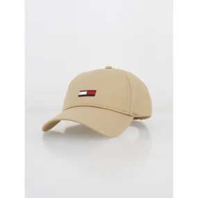 Casquette elongated flag beige - Tommy Jeans | wimod