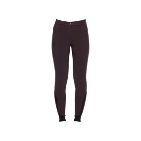 Cavalleria Toscana - Pantalon d'équitation enfant unisexe Logo CT myrtille