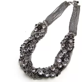 Collier Année 80 Noir