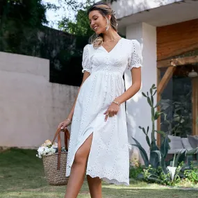 Dentelle robe longue bohème chic