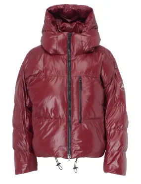 Doudoune Adidas by Stella McCartney  Short TrueNature Bodeaux rouges d'hiver