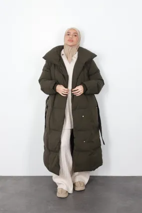 Doudoune Siberia duvet kaki