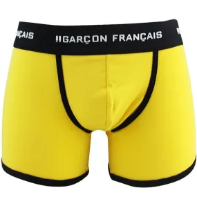 GARCON FRANCAIS Boxer Homme Coton LILLE Jaune