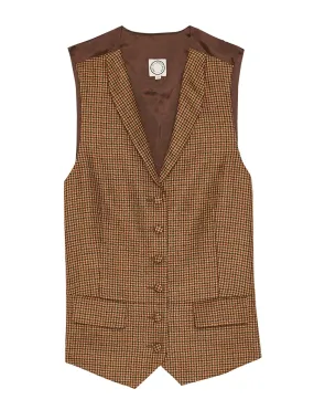 Gilet Robinson pied-de-poule