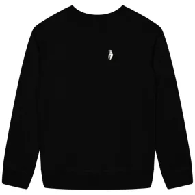 Kids Mini Claw Crewneck Sweater Black