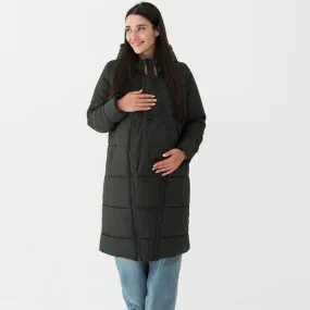 Manteau de portage et de grossesse 3-en-1 Noir Love and Carry