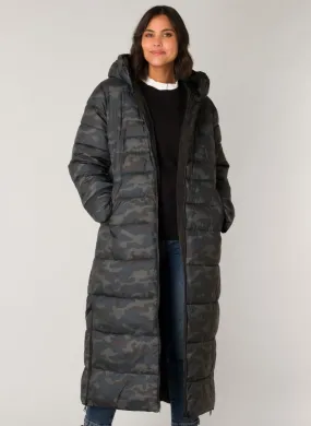 Manteau d'Hiver Matelassé, Camouflage