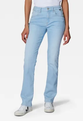Mavi Jeans Kendra Straight Fit L34 & L36 pouce, light blue glam