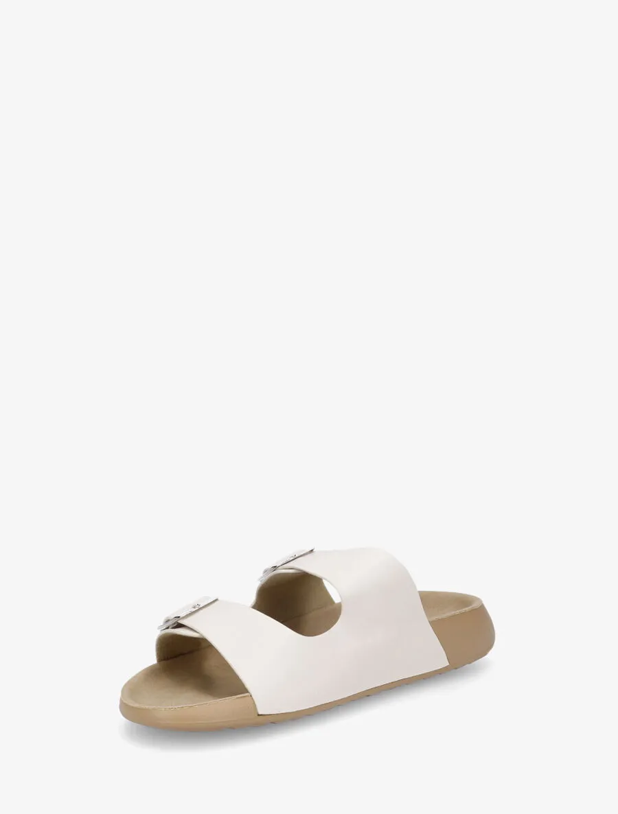 Mules en simili à double brides