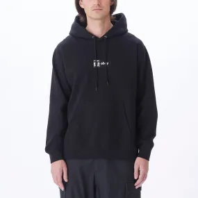 OBEY - Sweat noir à capuche