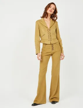 Pantalon Charlotte kaki