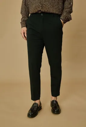 Pantalon tendance coupe slim décontracté