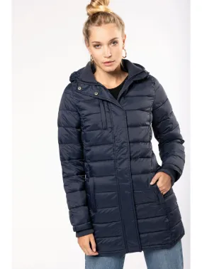 Parka Doudoune légère à capuche femme