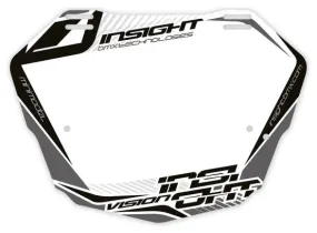 Plaque INSIGHT vision 2 mini white/black