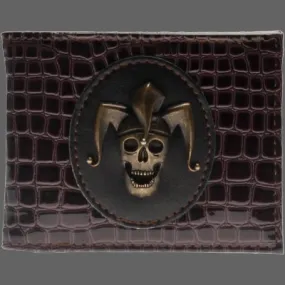 Portefeuille Joker tête de mort