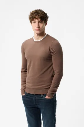 Pull col rond P-MARC CHATAIN