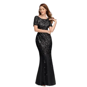 Robe Gatsby Longue  Vintage Noire