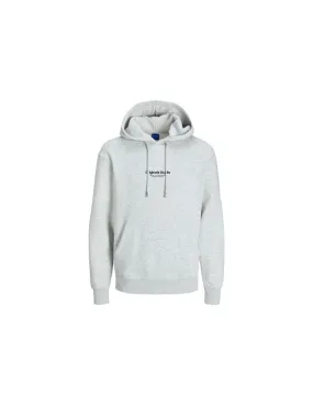 Sweat Jack and Jones Jorvesterbro Blanc Mélange Homme