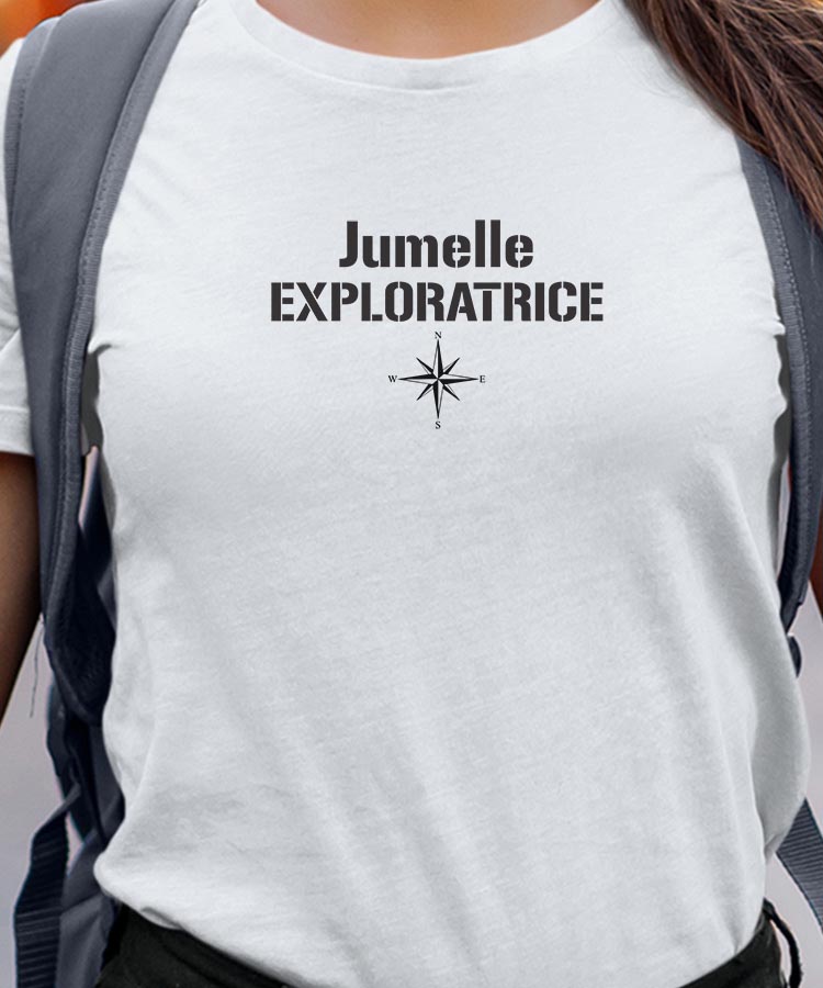 T-Shirt Jumelle exploratrice Pour femme