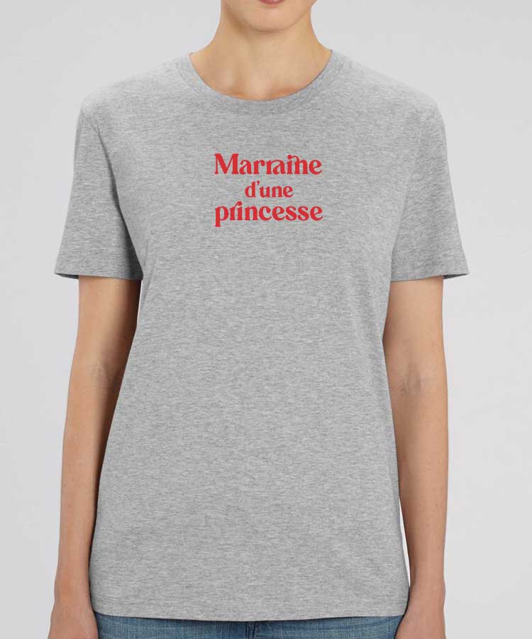 T-Shirt Marraine d'une princesse Pour femme