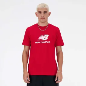 T-Shirt New Balance Sport Essential Logo pour homme - Rouge