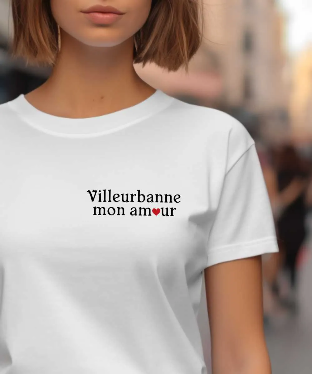 T-Shirt Villeurbanne mon amour