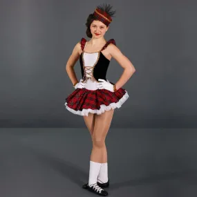 Tartan Hat with Net