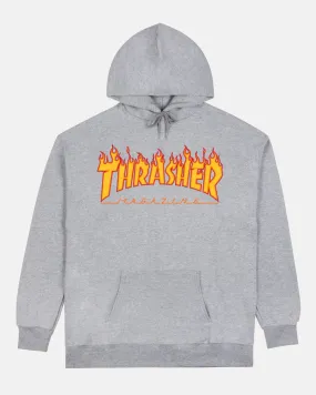 THRASHER M FLAME LOGO HOODIE