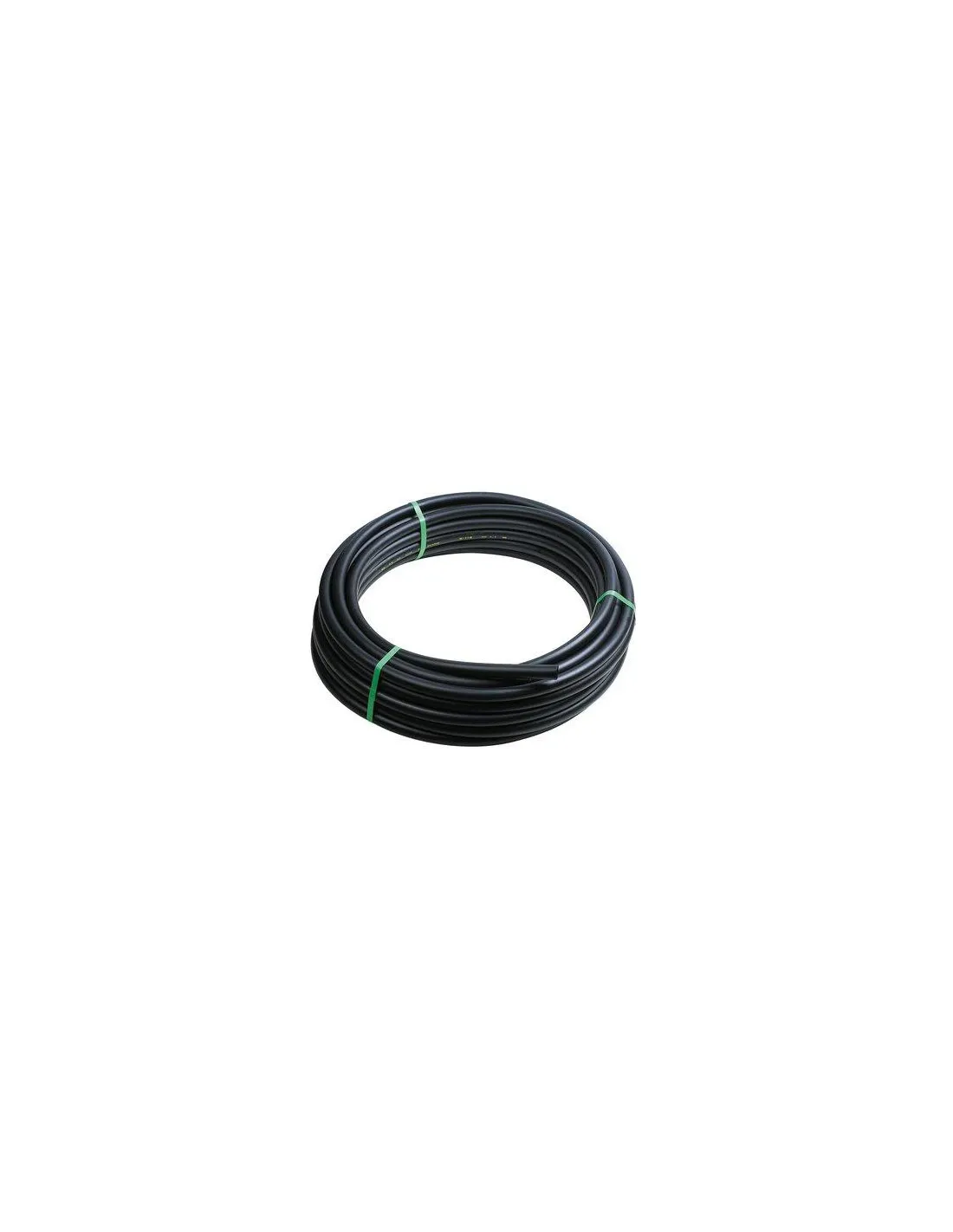 TUBE POLYETHYL. NOIR D20 100M CAP VERT 200600201307
