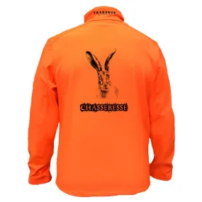 Veste softshell avec/sans capuche – Chasseresse Lièvre
